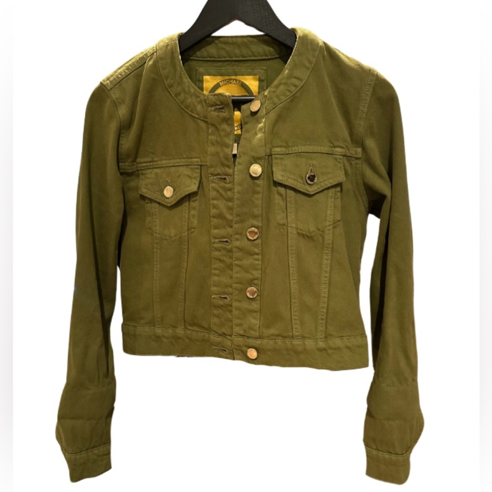 Olive Green Women's Jacket Michael Kors